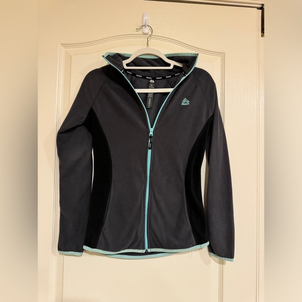 RBX grey and light blue fleece coat​​​​​